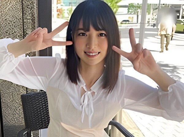 【22歳お姉さんの初体験】 美白ボディがエロく揺れる！ 恥じらいながらも感じちゃう騎乗位セックス♡
