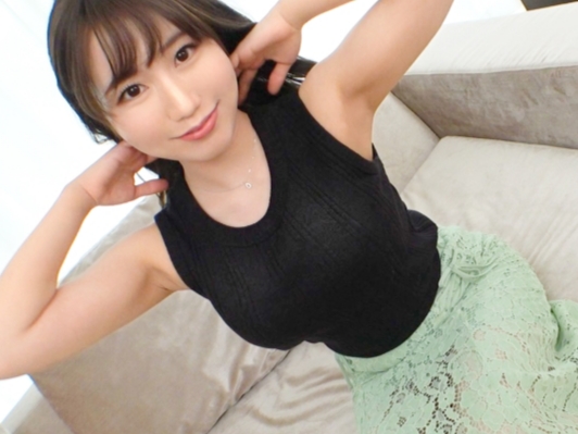 【清楚系巨乳お姉さんの淫乱スイッチ】『あっ…ダメ…そこ気持ちいい…』真面目そうな見た目とは裏腹に、おマンコをガンガン突かれて紅潮しながら感じまくるエッチな姿がたまらない！♡