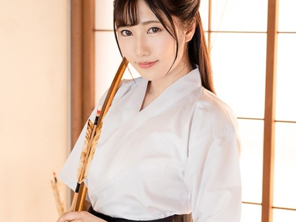 【弓道女子の秘密】『先生…ダメです…』瞑想中の美巨乳部員が師範代に袴のままエッチな指導！？スポーツコスで感じる姿がエロすぎる着衣SEX！♡