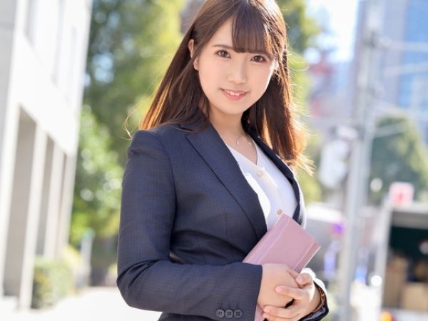 【スーツ姿の美巨乳OL】『ダメ…ここじゃ…』仕事中のエッチな誘惑！パンスト破いてパンツずらしてのオフィスSEX！ムチムチボディと敏感なオマンコがエロすぎる！！♡