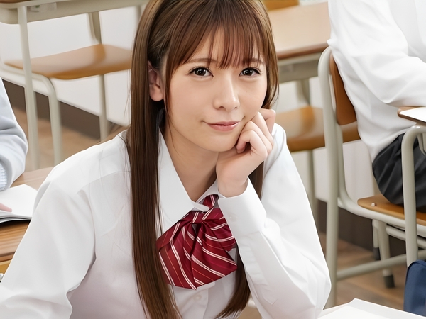 【学園の誘惑】『先生、もっと気持ちよくしてあげる♡』女子生徒が教師を逆レイプ！♡ 教室で大胆に誘惑し、射精管理で先生をメロメロに！ 禁断の生徒と先生の危険な関係！